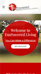 Mobile Screenshot of empowered-living.org